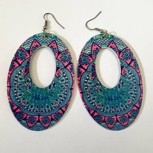 Colorful Statement Earrings